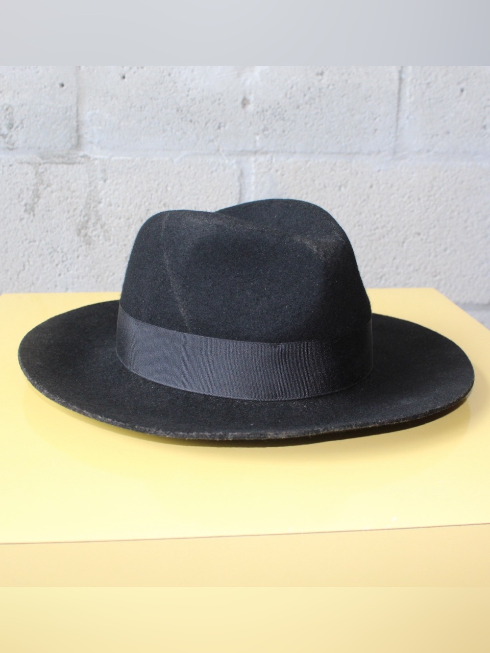 AAIKO Florence Black Felt Fedora Hat